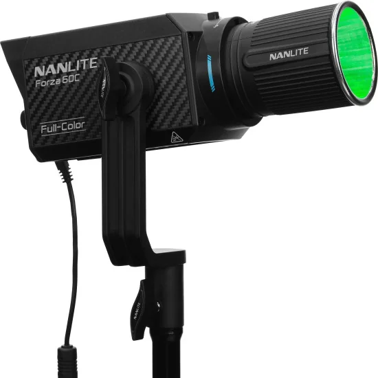 Nanlite Forza 60C 3 Kit | Projecteur RGBLAC LED Spot Light, 88W, 1800-20000K, Set 3-lumières