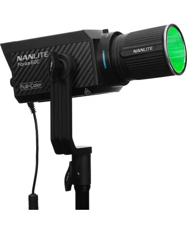 Nanlite Forza 60C 3 Kit | Projecteur RGBLAC LED Spot Light, 88W, 1800-20000K, Set 3-lumières