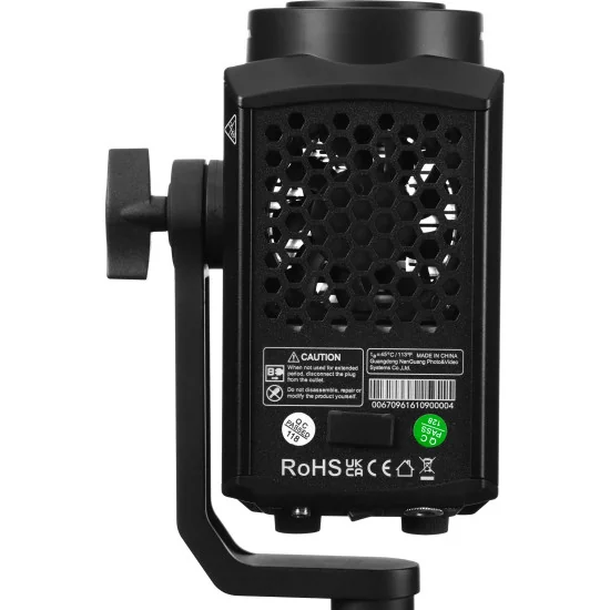 Nanlite Forza 60C 3 Kit | Projecteur RGBLAC LED Spot Light, 88W, 1800-20000K, Set 3-lumières