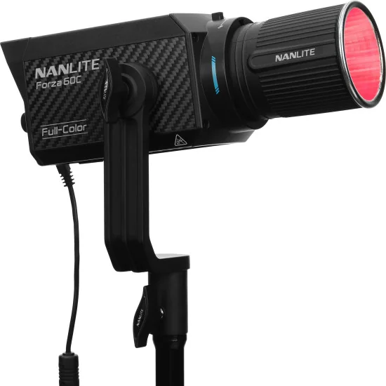 Nanlite Forza 60C 3 Kit | RGBLAC LED Spot Light, 88W, 1800-20000K, 3-Light Set