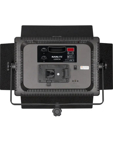 Nanlite 1200CSA | Panneau LED Bicolor, 72W, 3200-5600K, DMX, V-Mount