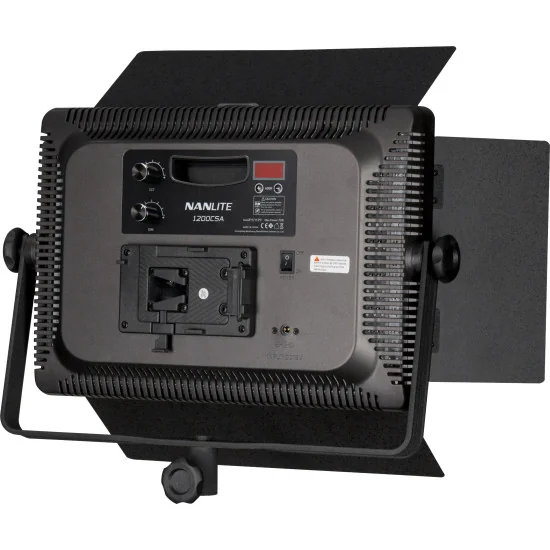 Nanlite 1200CSA | Panneau LED Bicolor, 72W, 3200-5600K, DMX, V-Mount