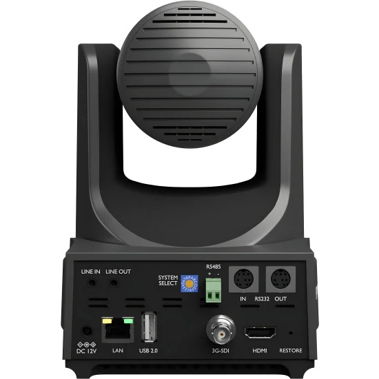 PTZOptics Link 4K 12x Zoom Grey PTZ Camera PT12X-LINK-4K-GY