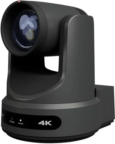 PTZOptics Link 4K PT12X-LINK-4K-GY Grey | PTZ Camera, 12x Zoom, Dante AV-H, HDMI, SDI, USB, PoE