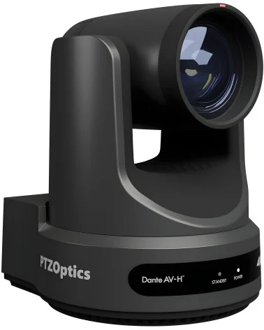 PTZOptics Link 4K 12x Zoom Grey PTZ Camera PT12X-LINK-4K-GY
