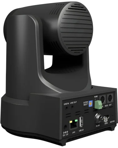PTZOptics Link 4K 12x Zoom Grey PTZ Camera PT12X-LINK-4K-GY