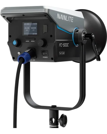 Nanlite FC-500C | Projecteur RGBW LED Spot Light, 520W, 2700-7500K