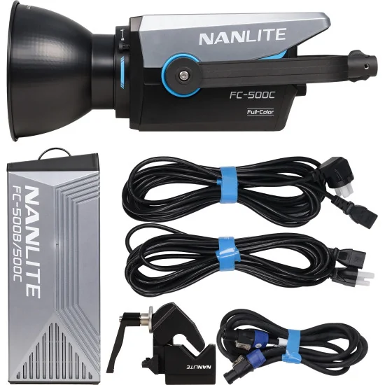 Nanlite FC-500C | Projecteur RGBW LED Spot Light, 520W, 2700-7500K