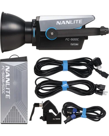 Nanlite FC-500C | Projecteur RGBW LED Spot Light, 520W, 2700-7500K