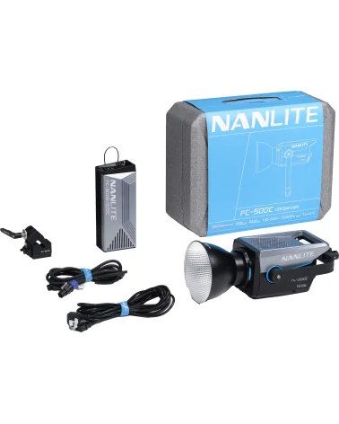 Nanlite FC-500C | Projecteur RGBW LED Spot Light, 520W, 2700-7500K