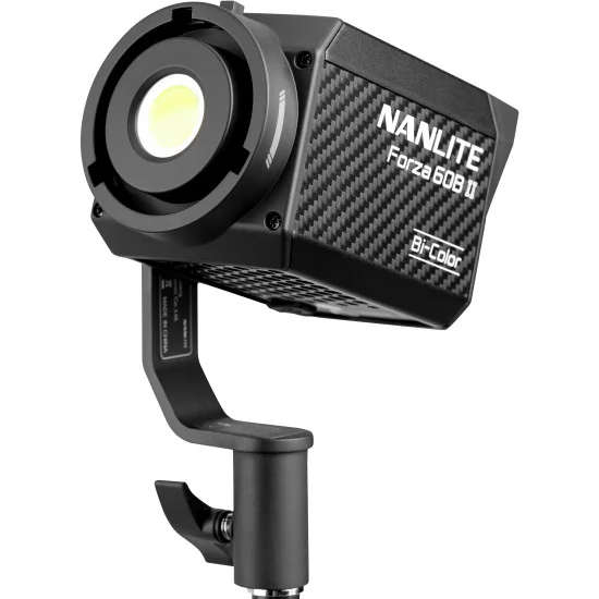 Nanlite Forza 60B II and Projection Attachment Kit | Bi-color LED Spot Light & 19°&36° Projection, 72W, 2700-6500K