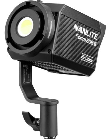 Nanlite Forza 60B II and Projection Attachment Kit | Bi-color LED Spot Light & 19°&36° Projection, 72W, 2700-6500K