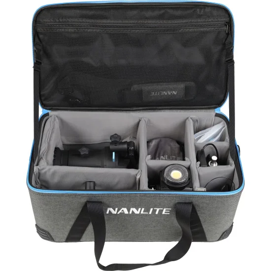 Nanlite Forza 60B II and Projection Attachment Kit | Bi-color LED Spot Light & 19°&36° Projection, 72W, 2700-6500K