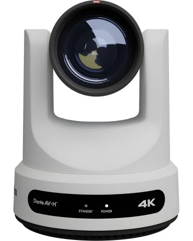 PTZOptics Link 4K PT12X-LINK-4K-WH White | PTZ Camera, 12x Zoom, Dante AV-H, HDMI, SDI, USB, PoE