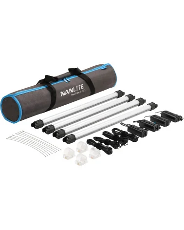 Nanlite PavoTube II 15C 4 KIT | Éclairage tube LED, 4 tubes, RGBWW, 2700-7500K