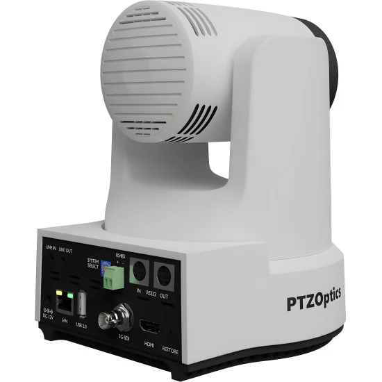 PTZOptics Link 4K 12x Zoom White Caméra PTZ PT12X-LINK-4K-WH