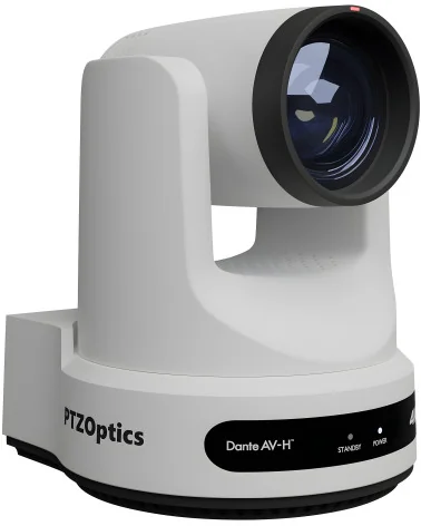 PTZOptics Link 4K 12x Zoom White Caméra PTZ PT12X-LINK-4K-WH