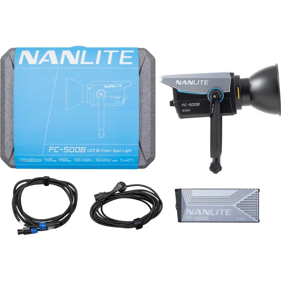 Nanlite FC-500B | Projecteur Bicolor LED Spot Light, 520W, 2700-6500K