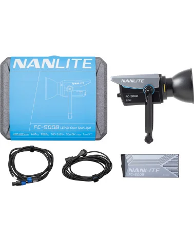 Nanlite FC-500B | Projecteur Bicolor LED Spot Light, 520W, 2700-6500K