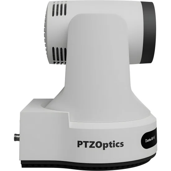 PTZOptics Link 4K PT12X-LINK-4K-WH White | PTZ Camera, 12x Zoom, Dante AV-H, HDMI, SDI, USB, PoE