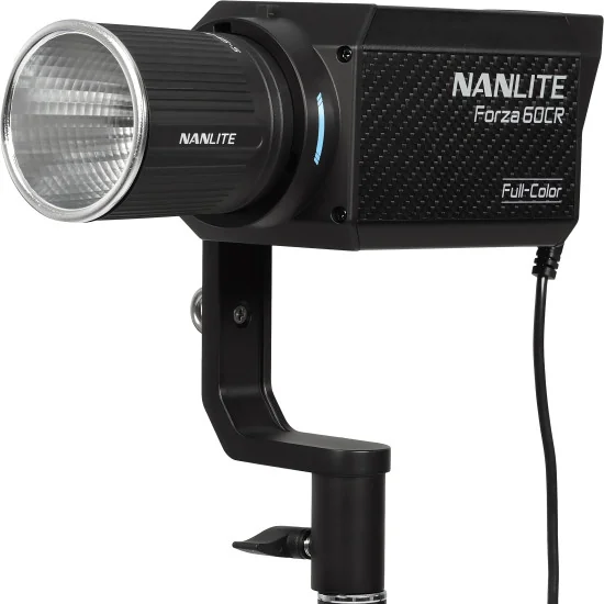 Nanlite Forza 60CR | Projecteur RGBLAC LED Spot Light, 88W, 1800-20000K, CRMX