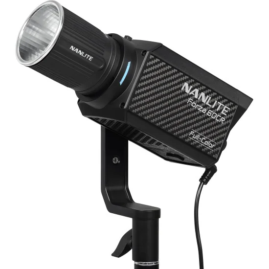 Nanlite Forza 60CR | Projecteur RGBLAC LED Spot Light, 88W, 1800-20000K, CRMX