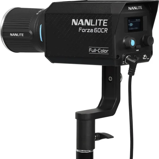 Nanlite Forza 60CR | Projecteur RGBLAC LED Spot Light, 88W, 1800-20000K, CRMX