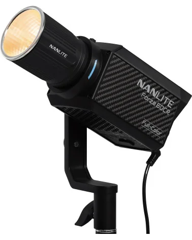 Nanlite Forza 60CR | Projecteur RGBLAC LED Spot Light, 88W, 1800-20000K, CRMX