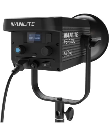 Nanlite FS-300C | Projecteur RGBW LED Spot Light, 300W, 2700-7500K