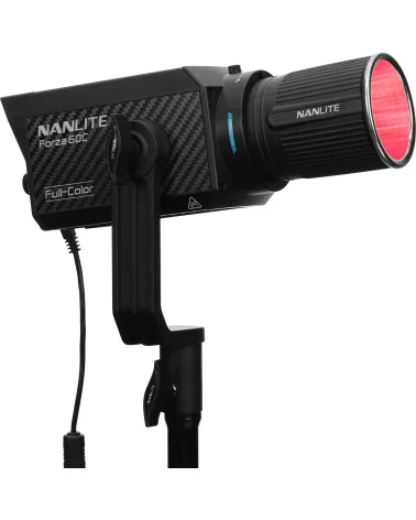 Nanlite Forza 60C | Projecteur RGBLAC LED Spot Light, 88W, 1800-20000K