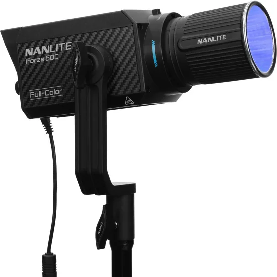 Nanlite Forza 60C | Projecteur RGBLAC LED Spot Light, 88W, 1800-20000K