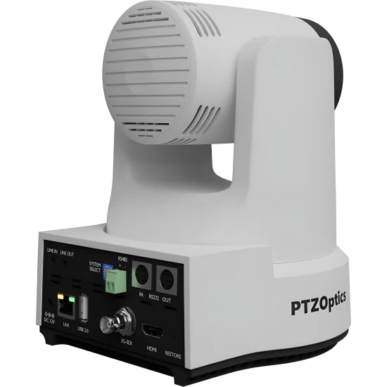 PTZOptics Link 4K 20x Zoom White Caméra PTZ PT20X-LINK-4K-WH