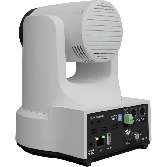 PTZOptics Link 4K 20x Zoom White PTZ Camera PT20X-LINK-4K-WH