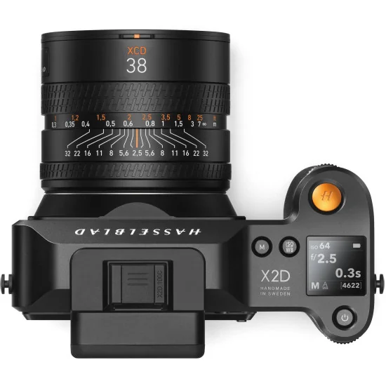 Hasselblad X2D 100C | 100MP Boîtier d'appareil photo moyen format sans miroir