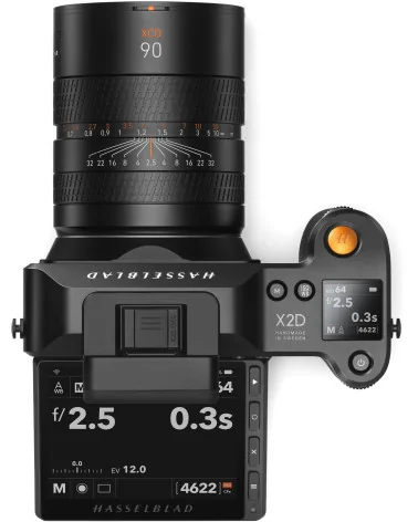 Hasselblad X2D 100C | 100MP Boîtier d'appareil photo moyen format sans miroir