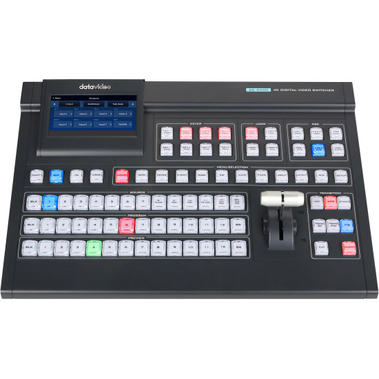 copy of Datavideo SE-4000 | 8-Channel Switcher, 4K Video Mixer, 12G-SDI, HDMI, XLR