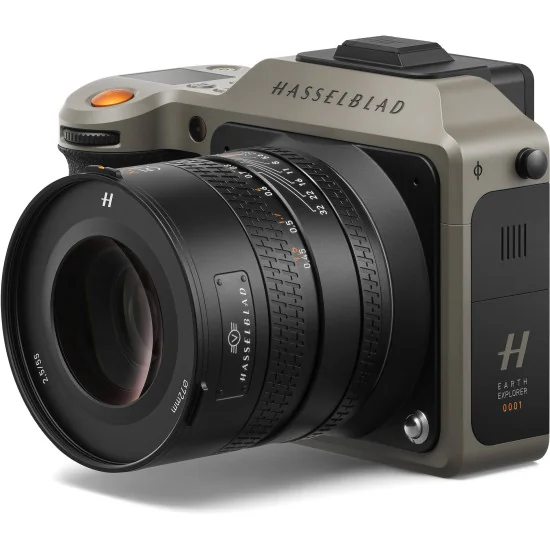 Hasselblad X2D 100C Earth Explorer Limited Edition | 100MP Appareil moyen format sans miroir + Objectif XCD 55mm f/2.5 V