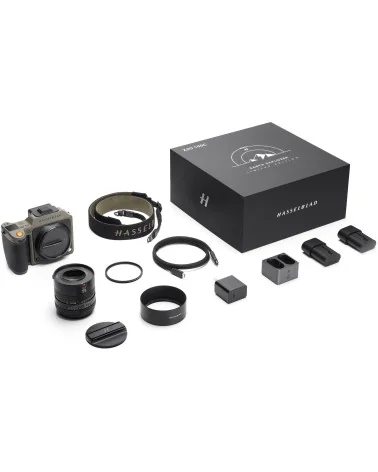 Hasselblad X2D 100C Earth Explorer Limited Edition | 100MP Appareil moyen format sans miroir + Objectif XCD 55mm f/2.5 V