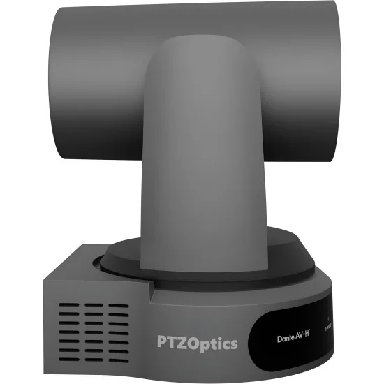 PTZOptics Link 4K PT30X-LINK-4K-GY Grey | Caméra PTZ, 30x Zoom, Dante AV-H, HDMI, SDI, USB, PoE