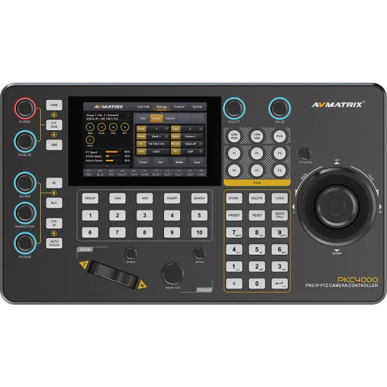 AVMATRIX PKC4000-NDI Contrôleur caméra PTZ