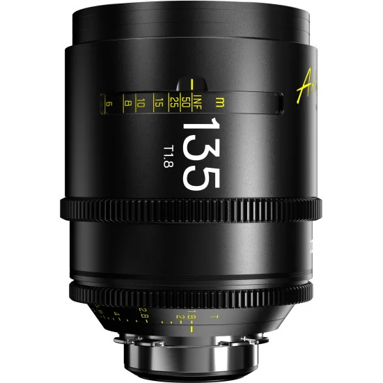 DZOFilm Arles 135mm T1.8 FF/VV Prime Cine Lens PL Mount (metric) | Full Frame Vista Vision Cinema Lens