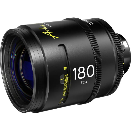 DZOFilm Arles 180mm T2.4 FF/VV Prime Cine Lens PL Mount (metric) | Full Frame Vista Vision Cinema Lens