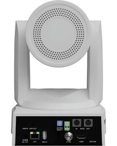 PTZOptics Link 4K 30x Zoom White PTZ Camera PT30X-LINK-4K-WH