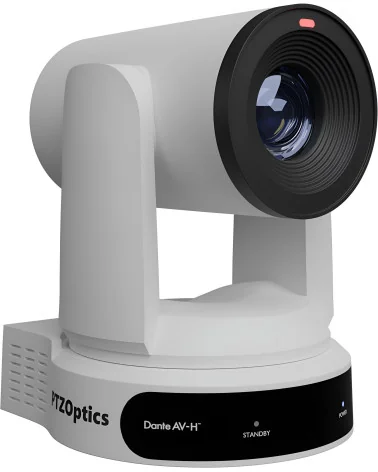 PTZOptics Link 4K 30x Zoom White PTZ Camera PT30X-LINK-4K-WH