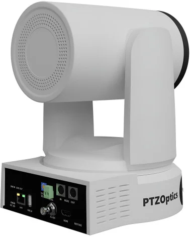 PTZOptics Link 4K 30x Zoom White PTZ Camera PT30X-LINK-4K-WH