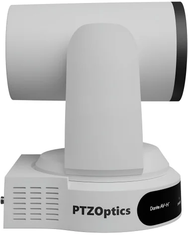 PTZOptics Link 4K PT30X-LINK-4K-WH White | Caméra PTZ, 30x Zoom, Dante AV-H, HDMI, SDI, USB, PoE