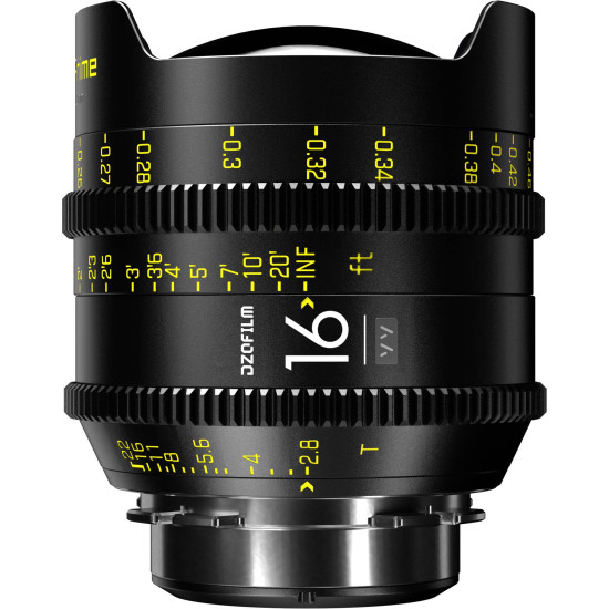 DZOFilm Vespid Prime 16mm T2.8 PL & EF Mount (VV/FF) | Objectif Cinéma Plein format