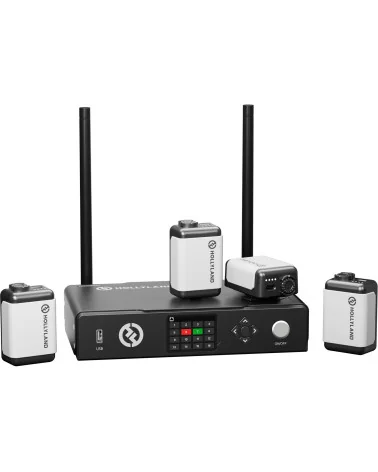 Hollyland Wireless Tally System 4 Lights | Wireless Multi-Camera Tally System 4 Lamps kit