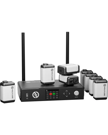 Hollyland Wireless Tally System 8 Lights | Wireless Multi-Camera Tally System 8 Lamps kit