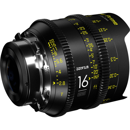 DZOFilm Vespid Prime 16mm T2.8 PL & EF Mount (VV/FF) | Full Frame Cine Lens